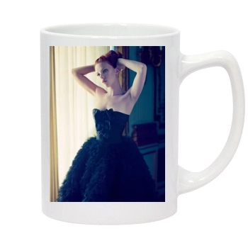 Scarlett Johansson 14oz White Statesman Mug