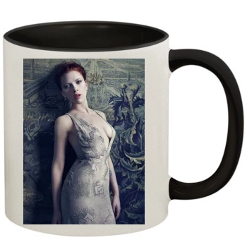 Scarlett Johansson 11oz Colored Inner & Handle Mug