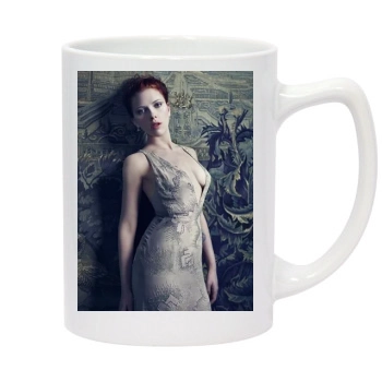 Scarlett Johansson 14oz White Statesman Mug