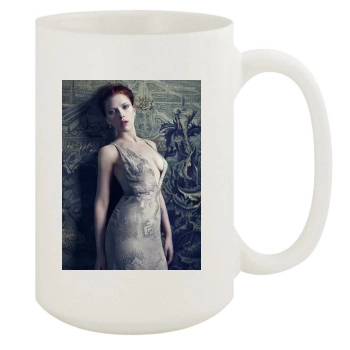 Scarlett Johansson 15oz White Mug