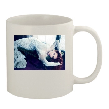 Scarlett Johansson 11oz White Mug