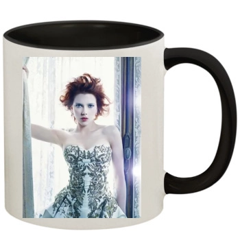 Scarlett Johansson 11oz Colored Inner & Handle Mug