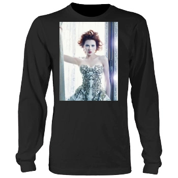 Scarlett Johansson Men's Heavy Long Sleeve TShirt