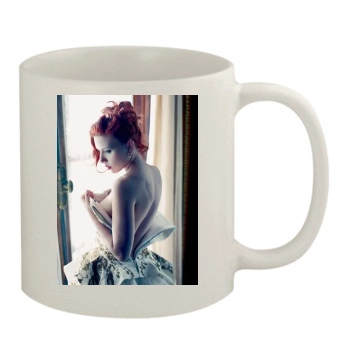 Scarlett Johansson 11oz White Mug