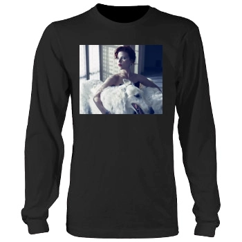 Scarlett Johansson Men's Heavy Long Sleeve TShirt