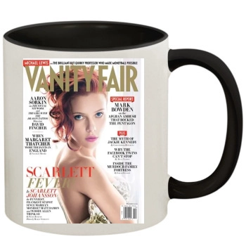 Scarlett Johansson 11oz Colored Inner & Handle Mug