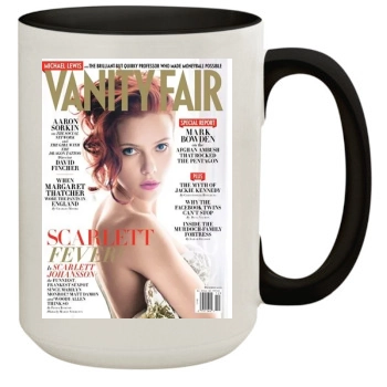 Scarlett Johansson 15oz Colored Inner & Handle Mug