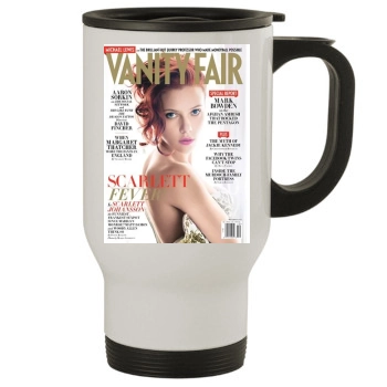 Scarlett Johansson Stainless Steel Travel Mug