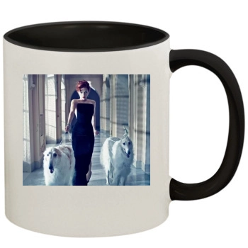 Scarlett Johansson 11oz Colored Inner & Handle Mug