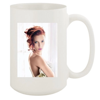 Scarlett Johansson 15oz White Mug