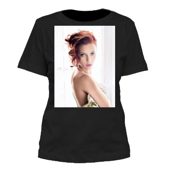 Scarlett Johansson Women's Cut T-Shirt