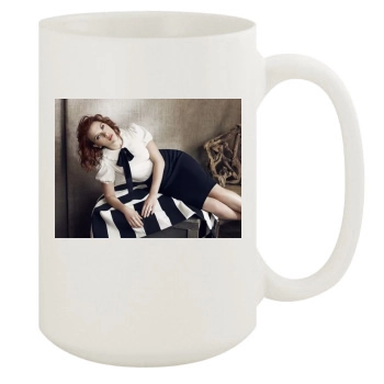 Scarlett Johansson 15oz White Mug