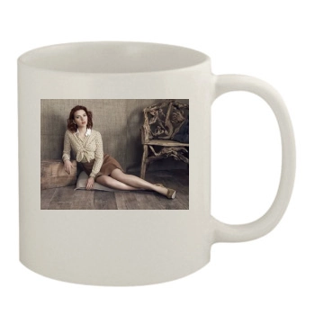 Scarlett Johansson 11oz White Mug