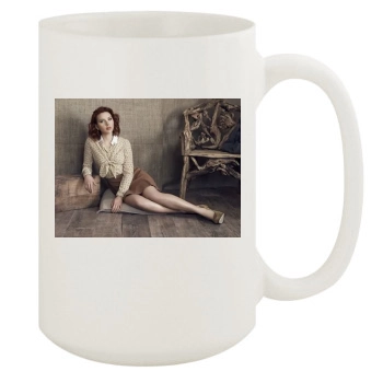 Scarlett Johansson 15oz White Mug