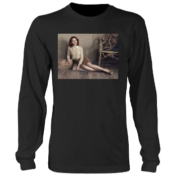 Scarlett Johansson Men's Heavy Long Sleeve TShirt