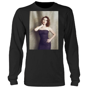 Scarlett Johansson Men's Heavy Long Sleeve TShirt