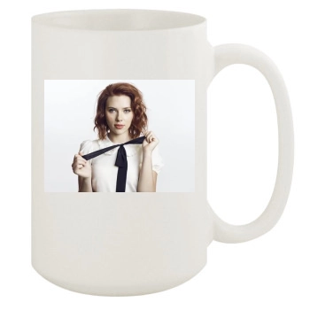 Scarlett Johansson 15oz White Mug