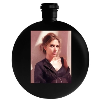 Scarlett Johansson Round Flask