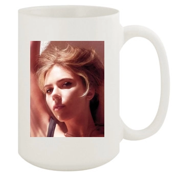 Scarlett Johansson 15oz White Mug