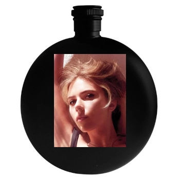 Scarlett Johansson Round Flask