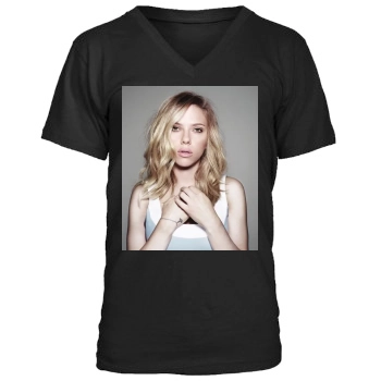 Scarlett Johansson Men's V-Neck T-Shirt