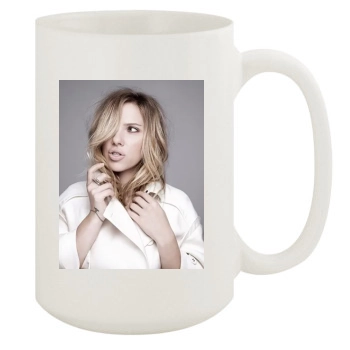 Scarlett Johansson 15oz White Mug