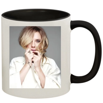 Scarlett Johansson 11oz Colored Inner & Handle Mug