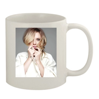 Scarlett Johansson 11oz White Mug