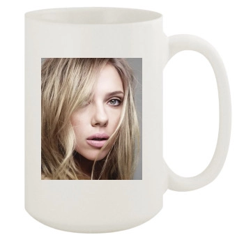 Scarlett Johansson 15oz White Mug