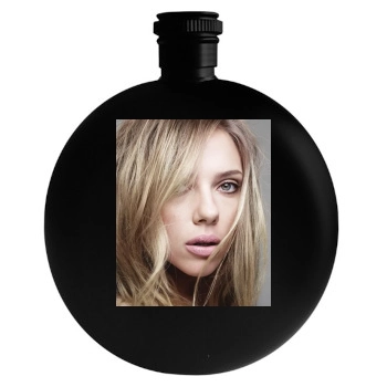 Scarlett Johansson Round Flask