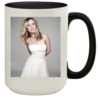 Scarlett Johansson 15oz Colored Inner & Handle Mug