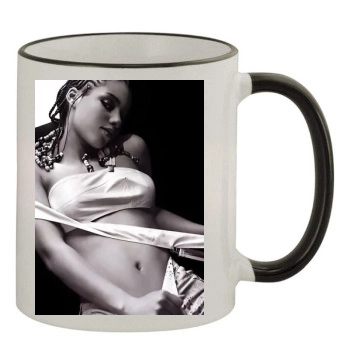 Alicia Keys 11oz Colored Rim & Handle Mug