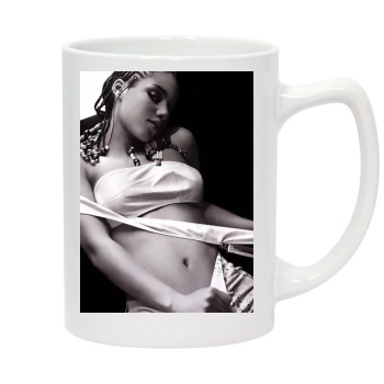 Alicia Keys 14oz White Statesman Mug