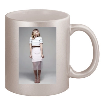 Scarlett Johansson 11oz Metallic Silver Mug