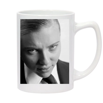 Scarlett Johansson 14oz White Statesman Mug