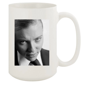 Scarlett Johansson 15oz White Mug