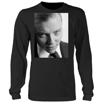 Scarlett Johansson Men's Heavy Long Sleeve TShirt