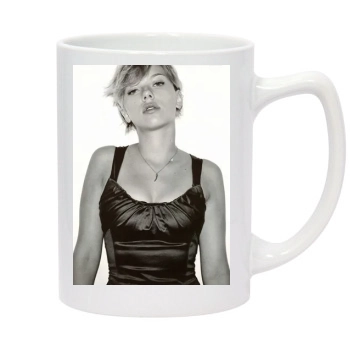 Scarlett Johansson 14oz White Statesman Mug