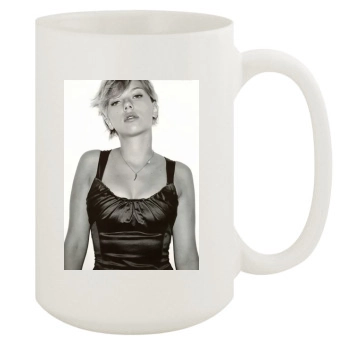 Scarlett Johansson 15oz White Mug