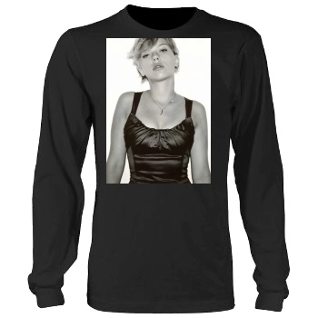 Scarlett Johansson Men's Heavy Long Sleeve TShirt