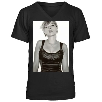 Scarlett Johansson Men's V-Neck T-Shirt