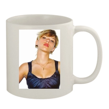 Scarlett Johansson 11oz White Mug