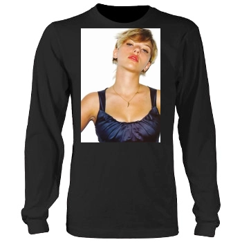 Scarlett Johansson Men's Heavy Long Sleeve TShirt