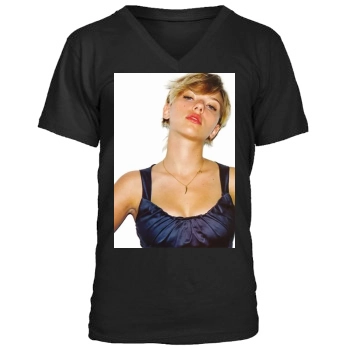 Scarlett Johansson Men's V-Neck T-Shirt