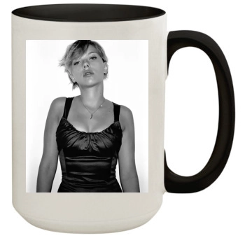 Scarlett Johansson 15oz Colored Inner & Handle Mug