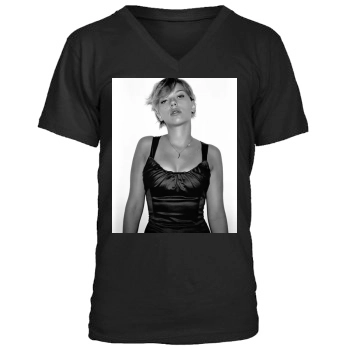 Scarlett Johansson Men's V-Neck T-Shirt