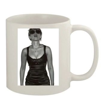 Scarlett Johansson 11oz White Mug