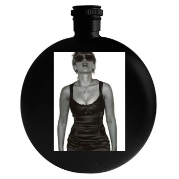 Scarlett Johansson Round Flask