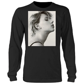 Scarlett Johansson Men's Heavy Long Sleeve TShirt