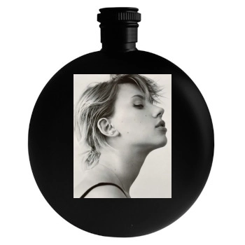 Scarlett Johansson Round Flask